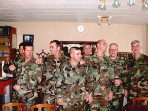 Army Rangers on deployment to the Normandy celebrations